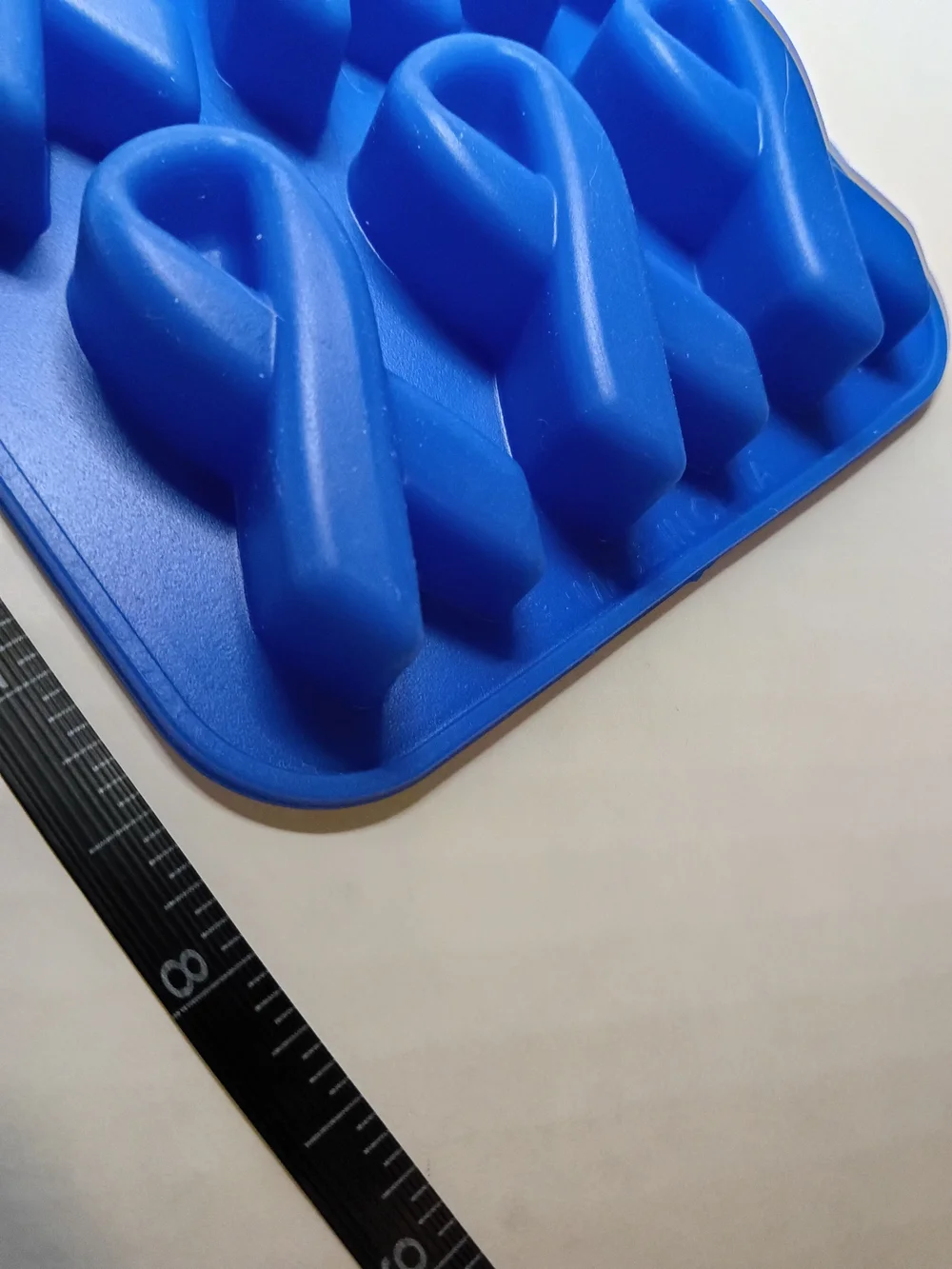 Awarness Ribbon Silicone Molds 12 units -5 tray Bundle